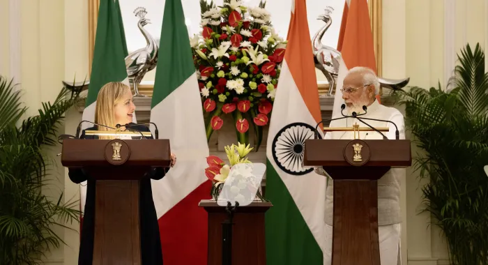 Press statements by President Meloni and Prime Minister Modi of India, New Delhi, 2 March2023