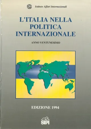 L’Italia nella politica internazionale, anno ventunesimo: 1992-1993