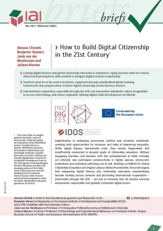 How to Build Digital Citizenship in the 21st Century