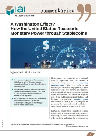 IAI Commentaries 26|04