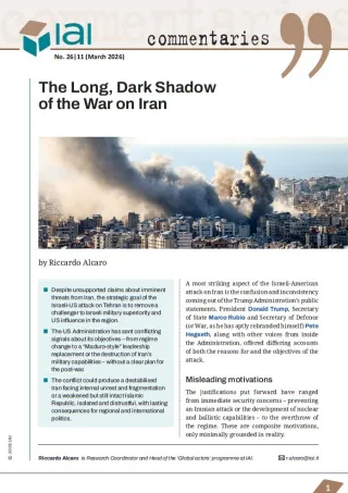 The Long, Dark Shadow of the War on Iran