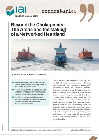 Beyond the Chokepoints: The Arctic and the Making of a Networked Heartland