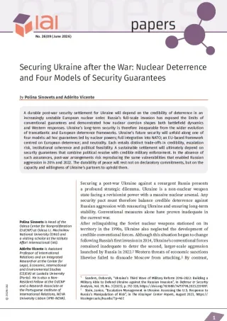 Securing Ukraine after the War: Nuclear Deterrence and Four Models of Security Guarantees