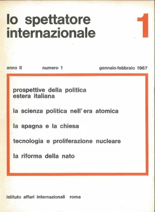 Lo spettatore internazionale, anno 2, n. 1, gennaio-febbraio 1967