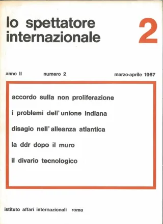 Lo spettatore internazionale, anno 2, n. 2, marzo-aprile 1967
