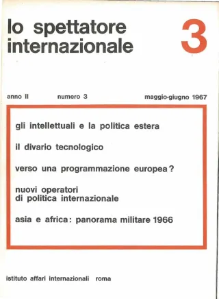 Lo spettatore internazionale, anno 2, n. 3, maggio-giugno 1967