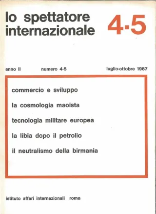 Lo spettatore internazionale, anno 2, n. 4-5, luglio-ottobre 1967