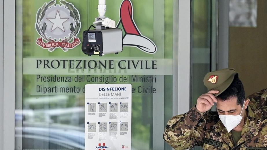 Il ruolo della Protezione civile nella gestione dell'emergenza sanitaria in  Italia