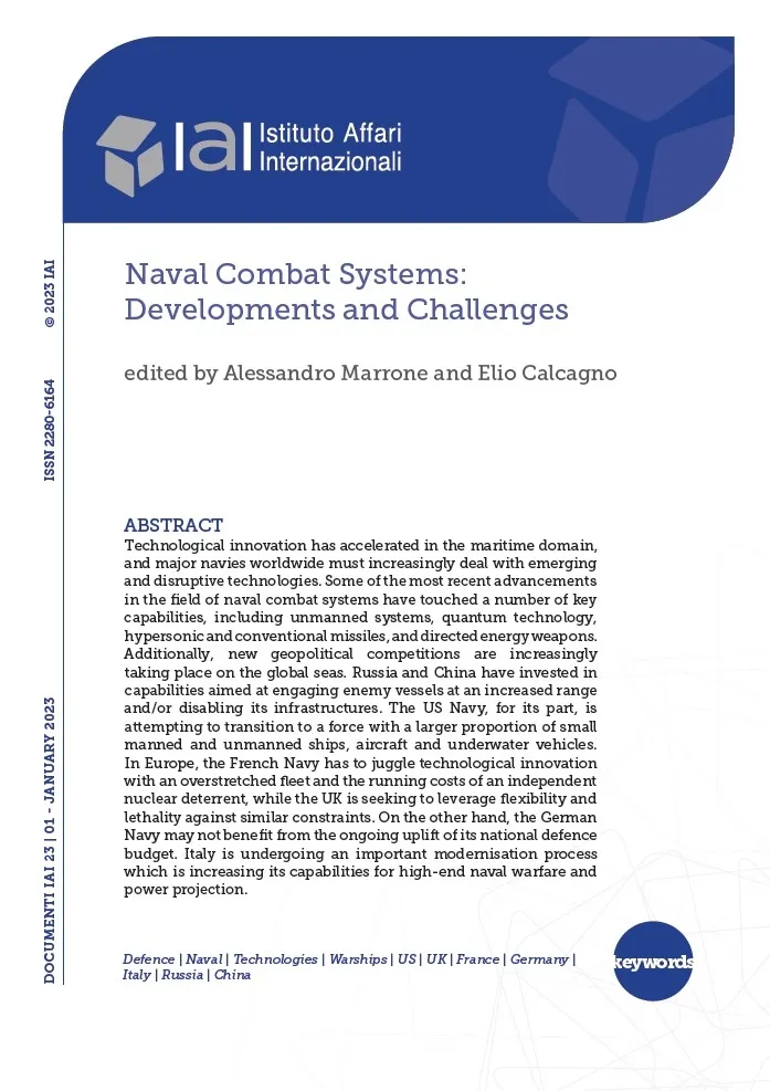 Naval Combat Systems: Developments and Challenges | Istituto Affari ...