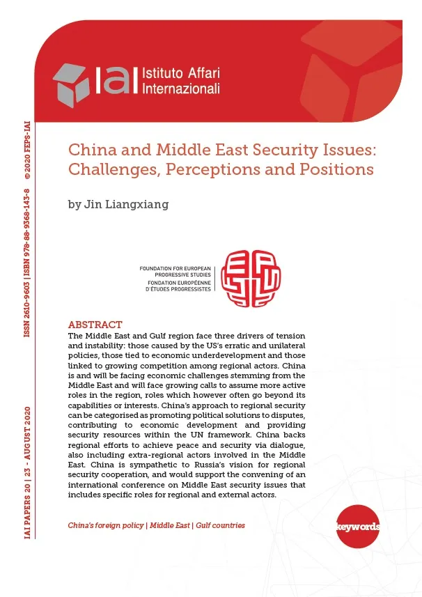 China and Middle East Security Issues: Challenges, Perceptions and ...
