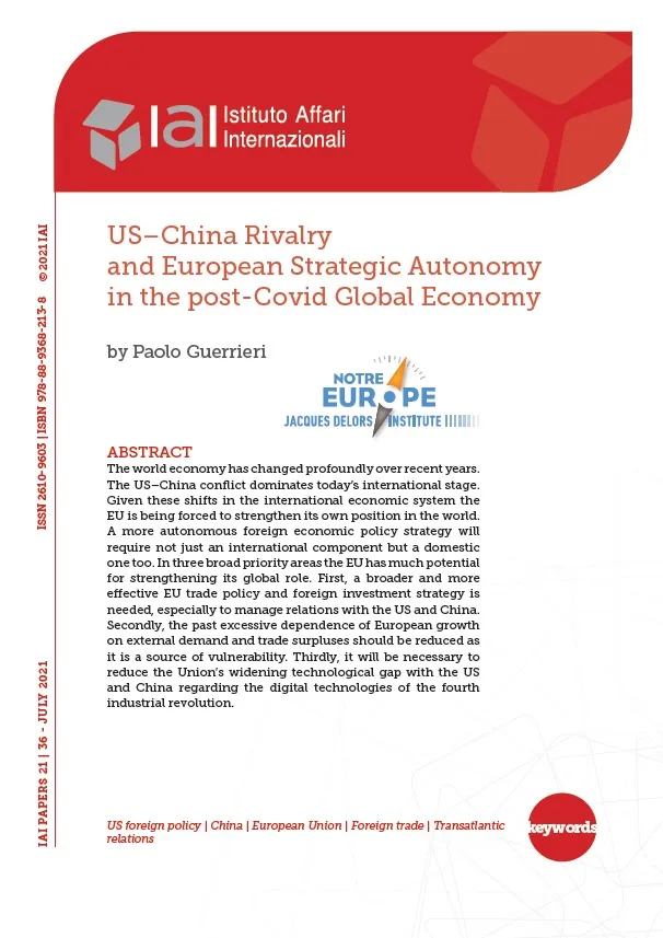 US–China Rivalry and European Strategic Autonomy in the post-Covid ...