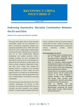 Embracing Asymmetry: Narrative Contestation Between the EU and China