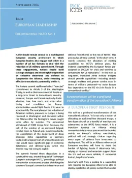 Europeanising NATO: European Leadership