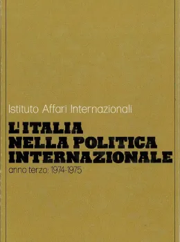 L’Italia nella politica internazionale, anno terzo: 1974-1975