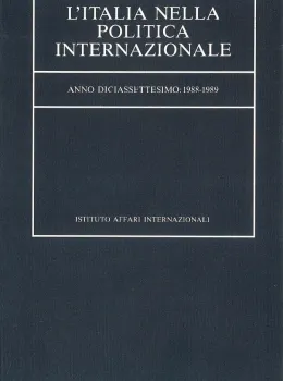 L’Italia nella politica internazionale, anno diciassettesimo: 1988-1989