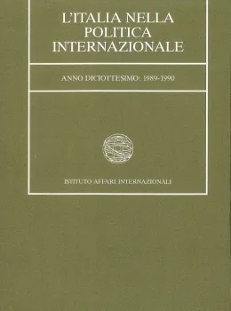 L’Italia nella politica internazionale, anno diciottesimo: 1989-1990