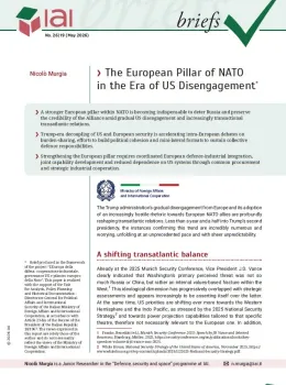 The European Pillar of NATO in the Era of US Disengagement