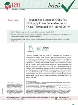 Beyond the European Chips Act: EU Supply Chain Dependencies on China, Taiwan and the United States