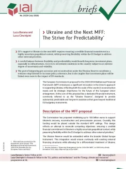 Ukraine and the Next MFF: The Strive for Predictability