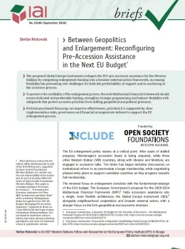 Between Geopolitics and Enlargement: Reconfiguring Pre-Accession Assistance in the Next EU Budget