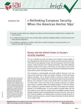 Rethinking European Security When the American Anchor Slips