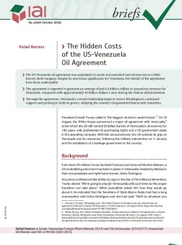The Hidden Costs of the US-Venezuela Oil Agreement