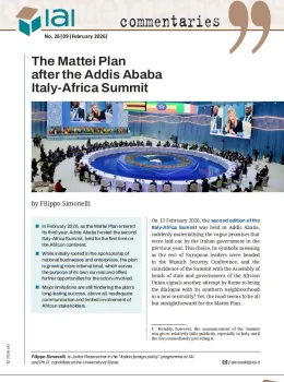 The Mattei Plan after the Addis Ababa Italy-Africa Summit