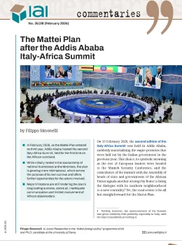 The Mattei Plan after the Addis Ababa Italy-Africa Summit