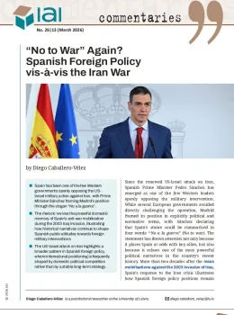 &ldquo;No to War&rdquo; Again? Spanish Foreign Policy vis-&agrave;-vis the Iran War
