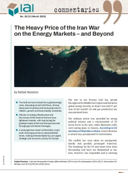 The Heavy Price of the Iran War on the Energy Markets &ndash; and Beyond