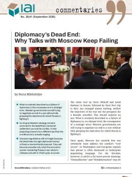Diplomacy&rsquo;s Dead End: Why Talks with Moscow Keep Failing