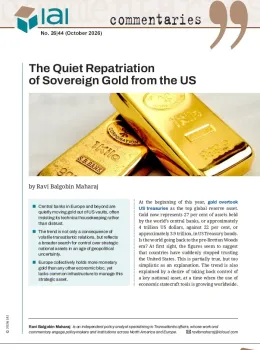 The Quiet Repatriation of Sovereign Gold from the US