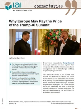 Why Europe May Pay the Price of the Trump-Xi Summit