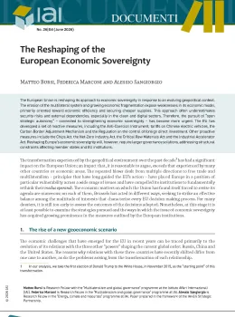 The Reshaping of the European Economic Sovereignty