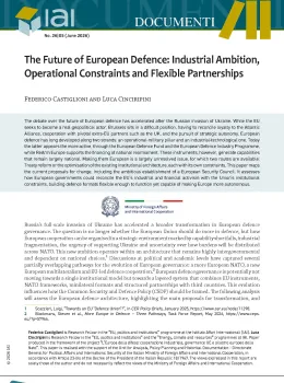 The Future of European Defence: Industrial Ambition, Operational Constraints and Flexible Partnerships