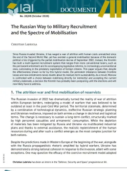 The Russian Way to Military Recruitment and the Spectre of Mobilisation