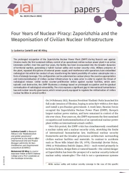 Four Years of Nuclear Piracy: Zaporizhzhia and the Weaponisation of Civilian Nuclear Infrastructure