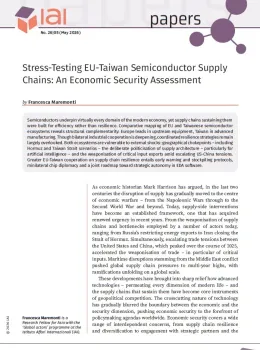 Stress-Testing EU-Taiwan Semiconductor Supply Chains: An Economic Security Assessment