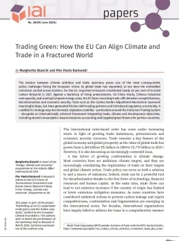 Trading Green: How the EU Can Align Climate and Trade in a Fractured World