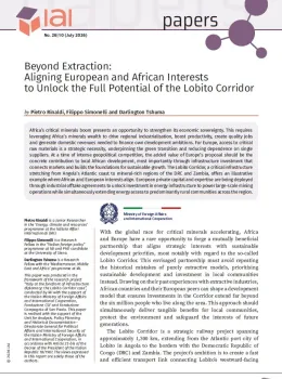 Beyond Extraction: Aligning European and African Interests to Unlock the Full Potential of the Lobito Corridor
