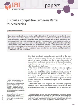 Building a Competitive European Market for Stablecoins