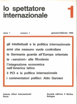Lo spettatore internazionale, anno 1, n. 1, gennaio-febbraio 1966