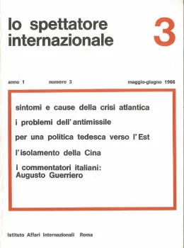 Lo spettatore internazionale, anno 1, n. 3, maggio-giugno 1966