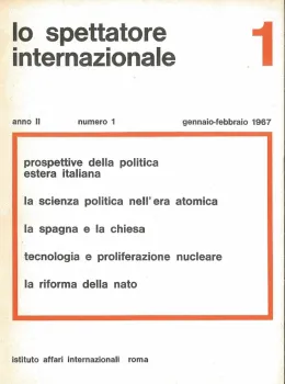 Lo spettatore internazionale, anno 2, n. 1, gennaio-febbraio 1967