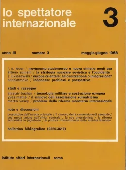 Lo spettatore internazionale, anno 3, n. 3, maggio-giugno 1968