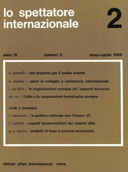 Lo spettatore internazionale, anno 4, n. 2, marzo-aprile 1969