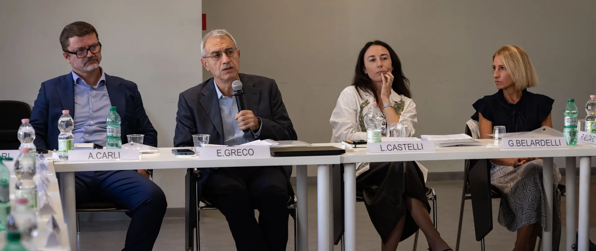 Andrea Carli, Ettore Greco, Ludovica Castelli, Giulia Belardelli
