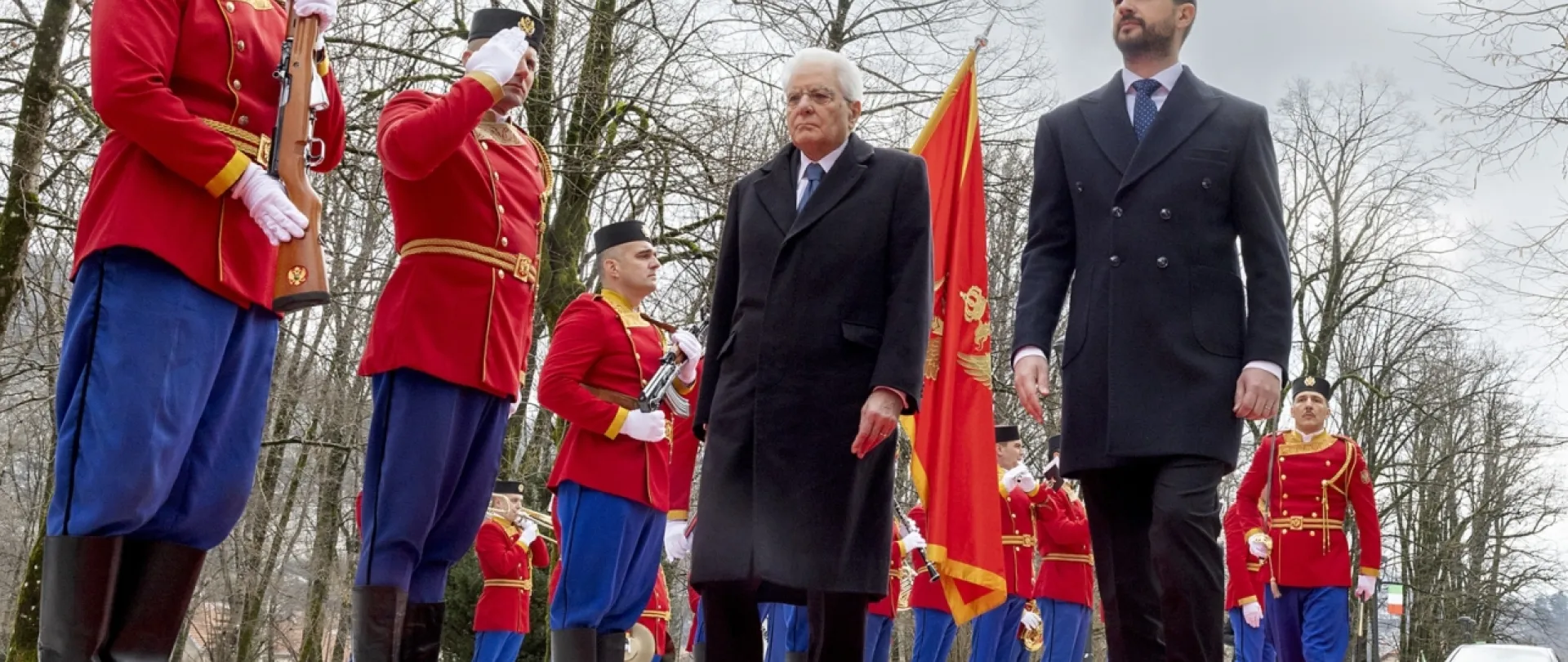 l Presidente Mattarella incontra il Presidente del Montenegro, Jakov Milatović, Cettigne (Montenegro), 18 febbraio 2025