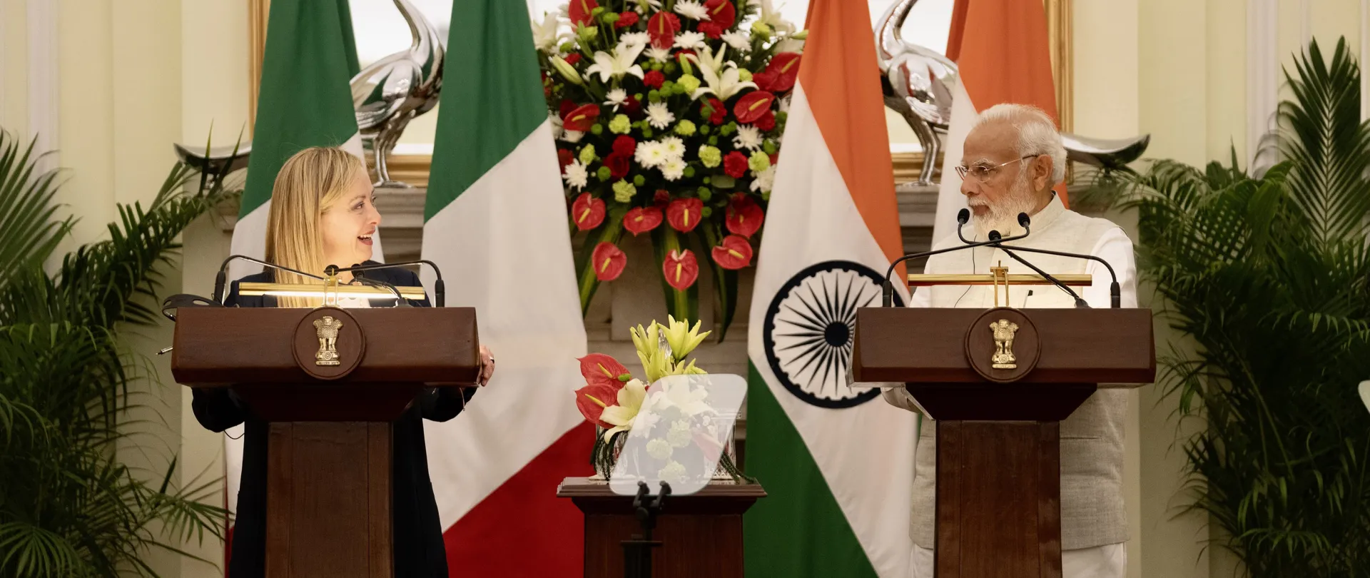 Press statements by President Meloni and Prime Minister Modi of India, New Delhi, 2 March2023