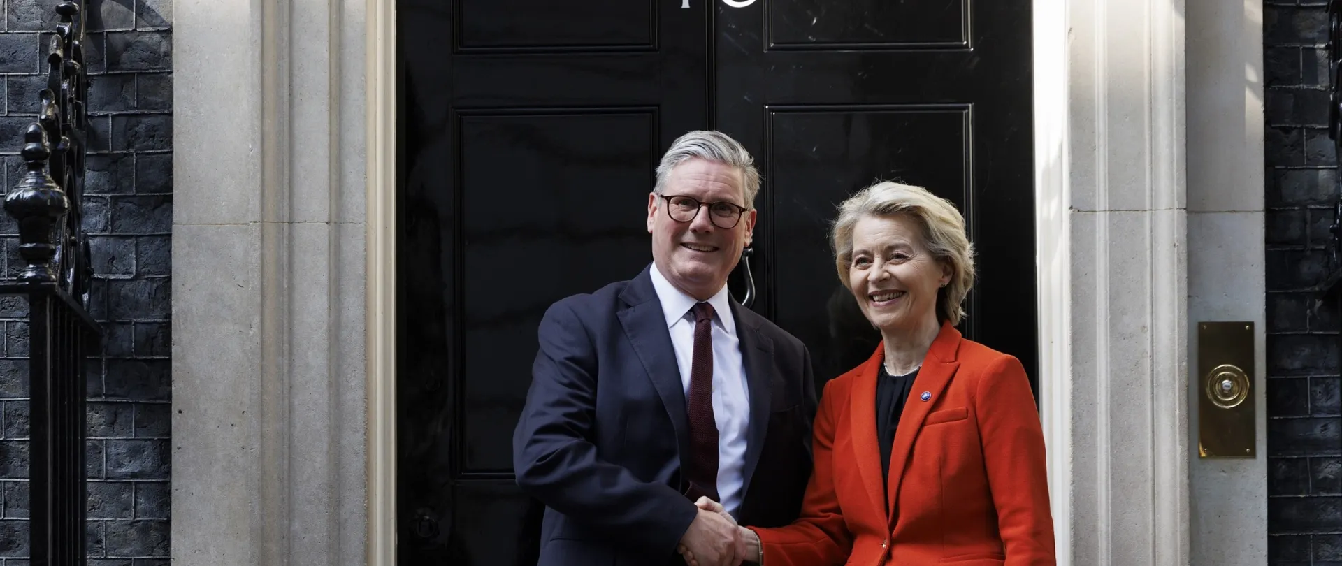Keir Starmer and Ursula von der Leyen